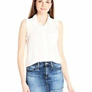 Buffalo David Bitton Women's Tristian Button Down Crepe Shirt